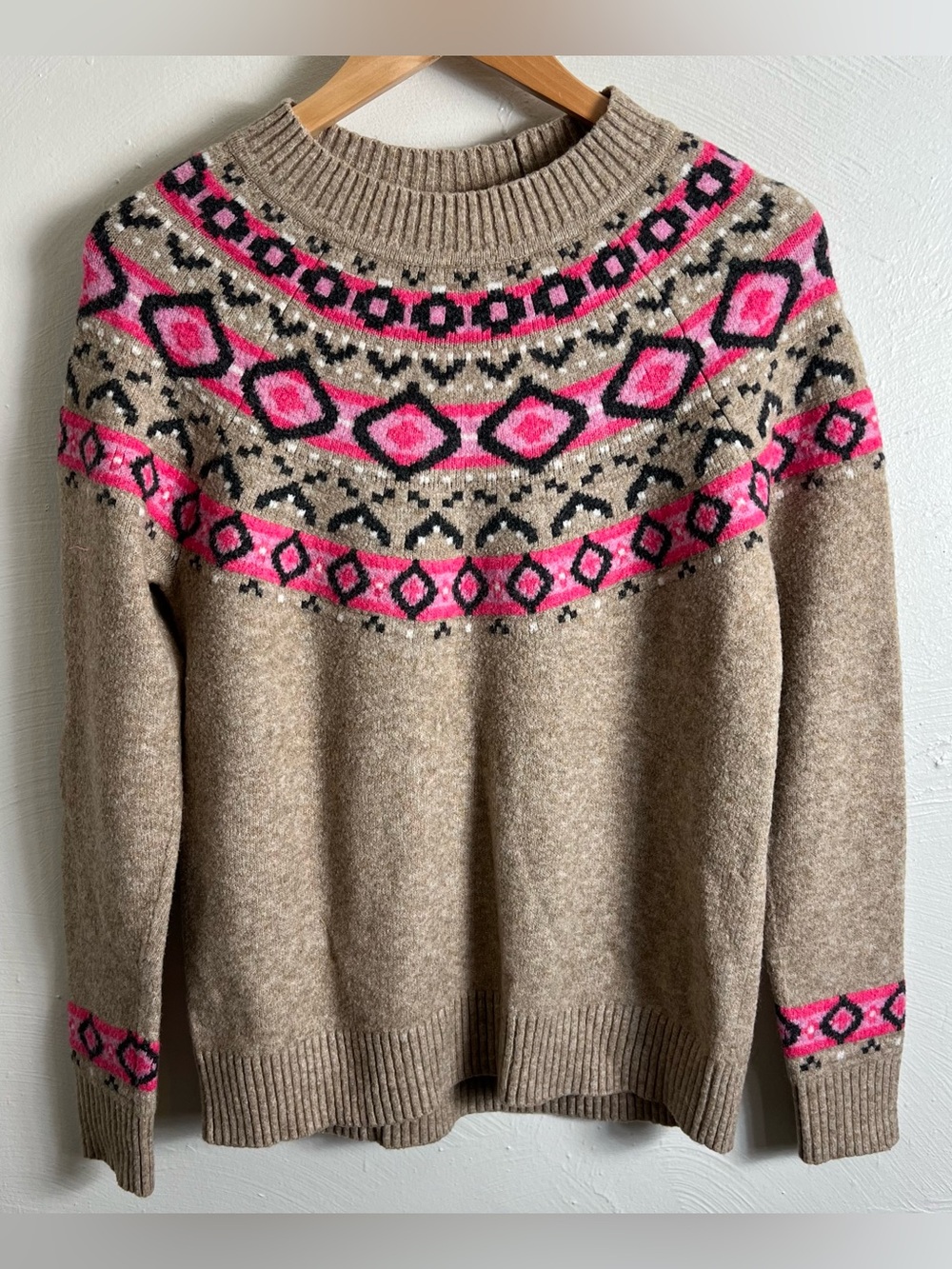 LOFT Fair Isle Sweater Small